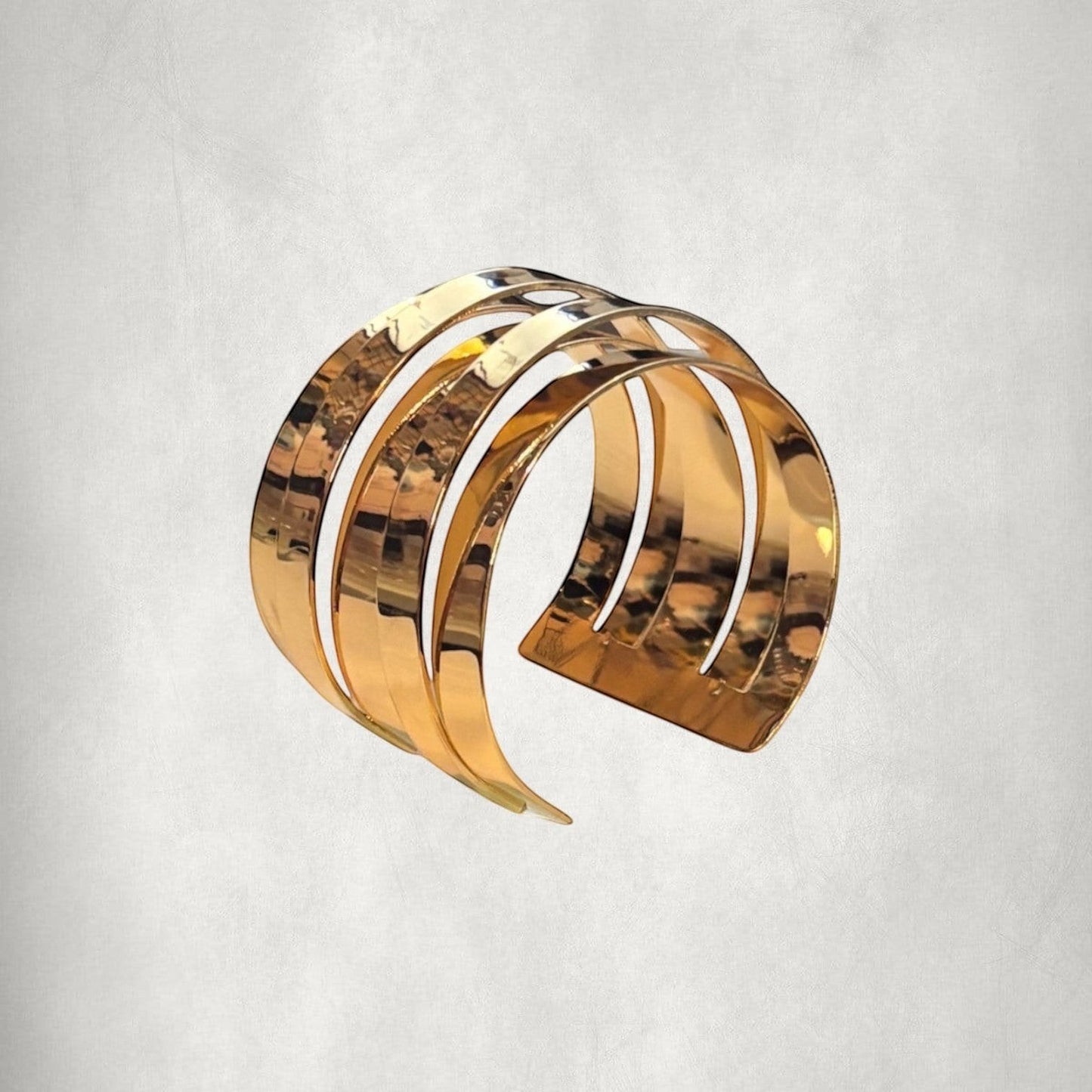 Solid Wide Women Cuff Bracelet