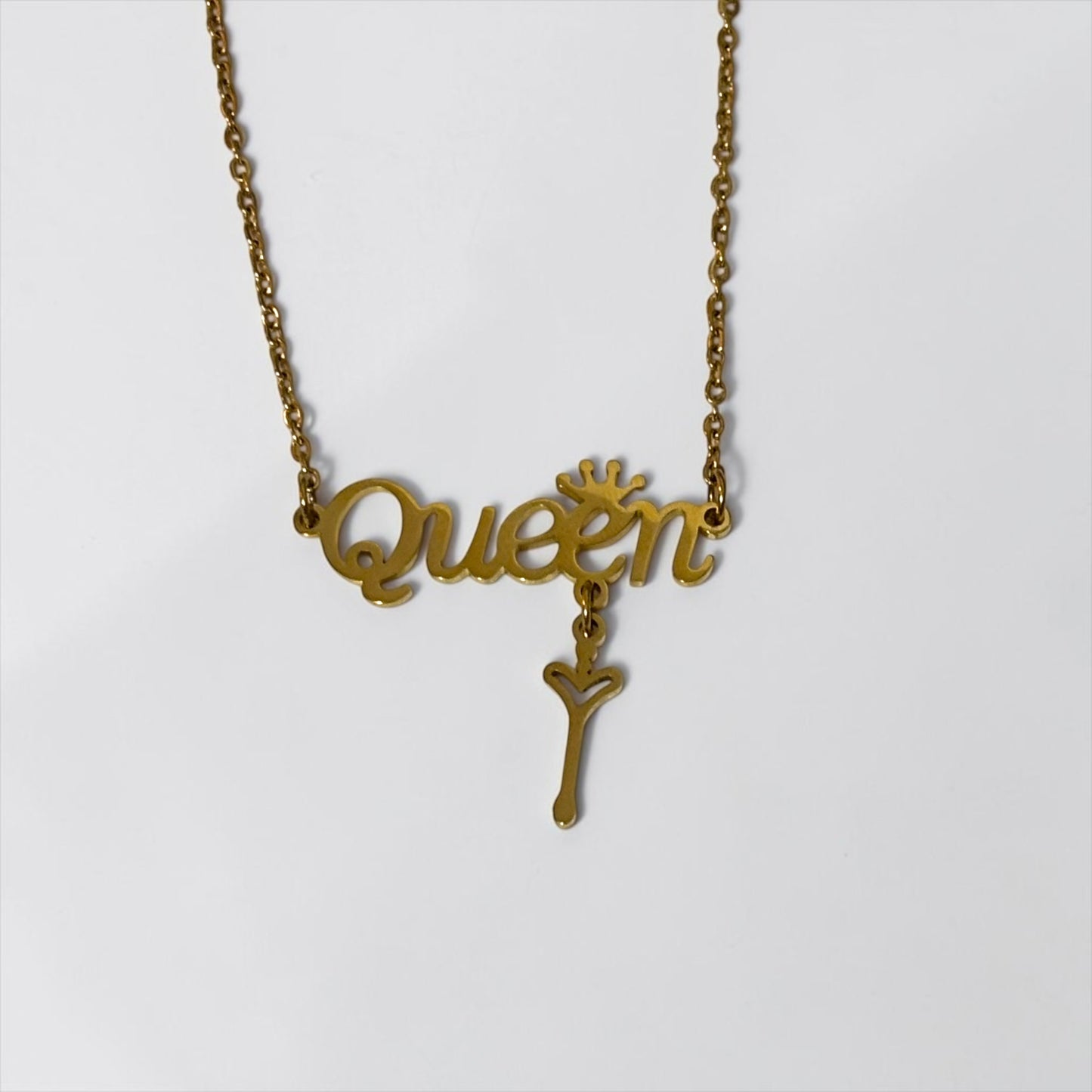 Collar con llave de corazón de reina para mujer