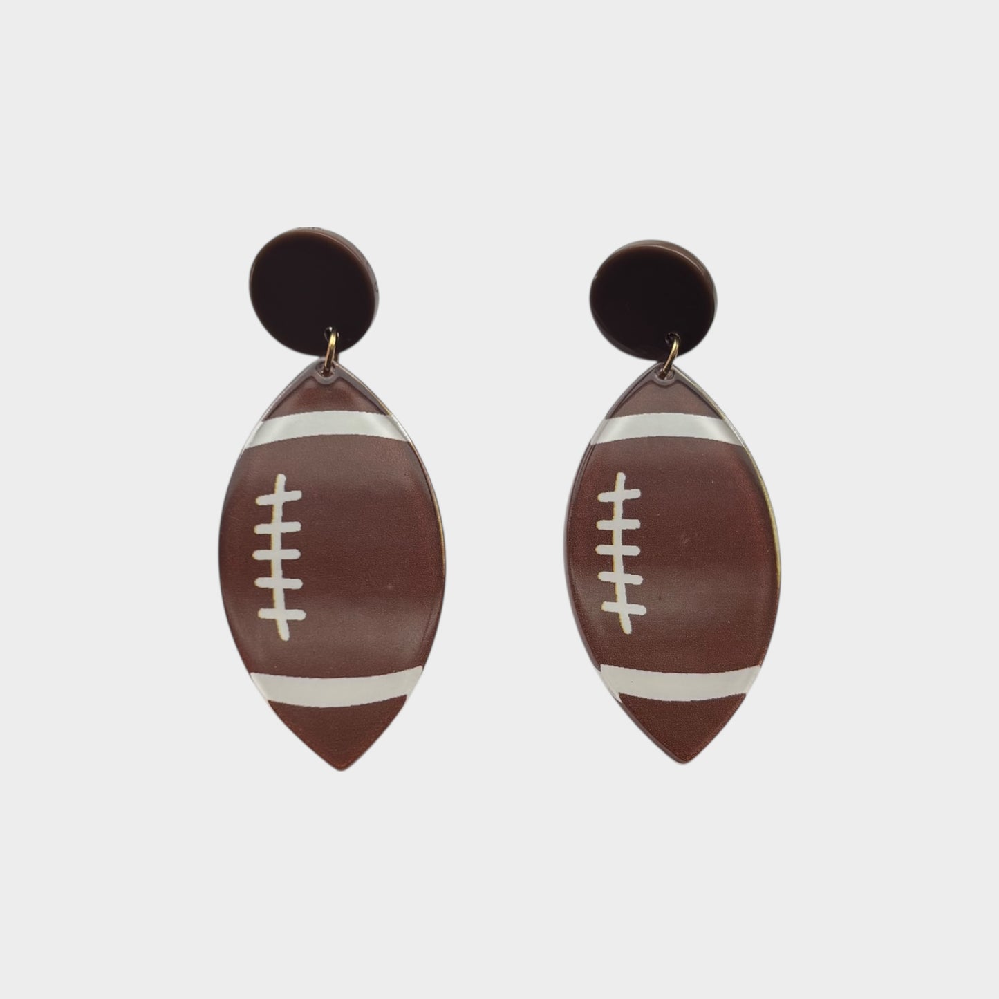 Football Lightweight Drop Earring