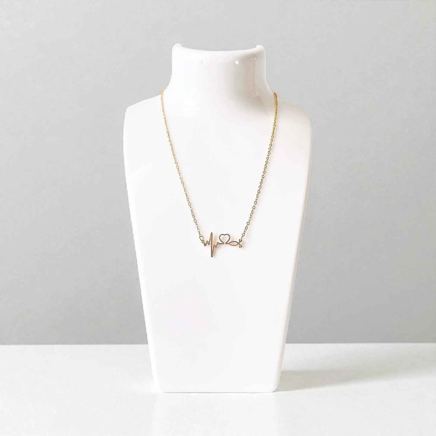 Stethoscope Heartbeat Necklace