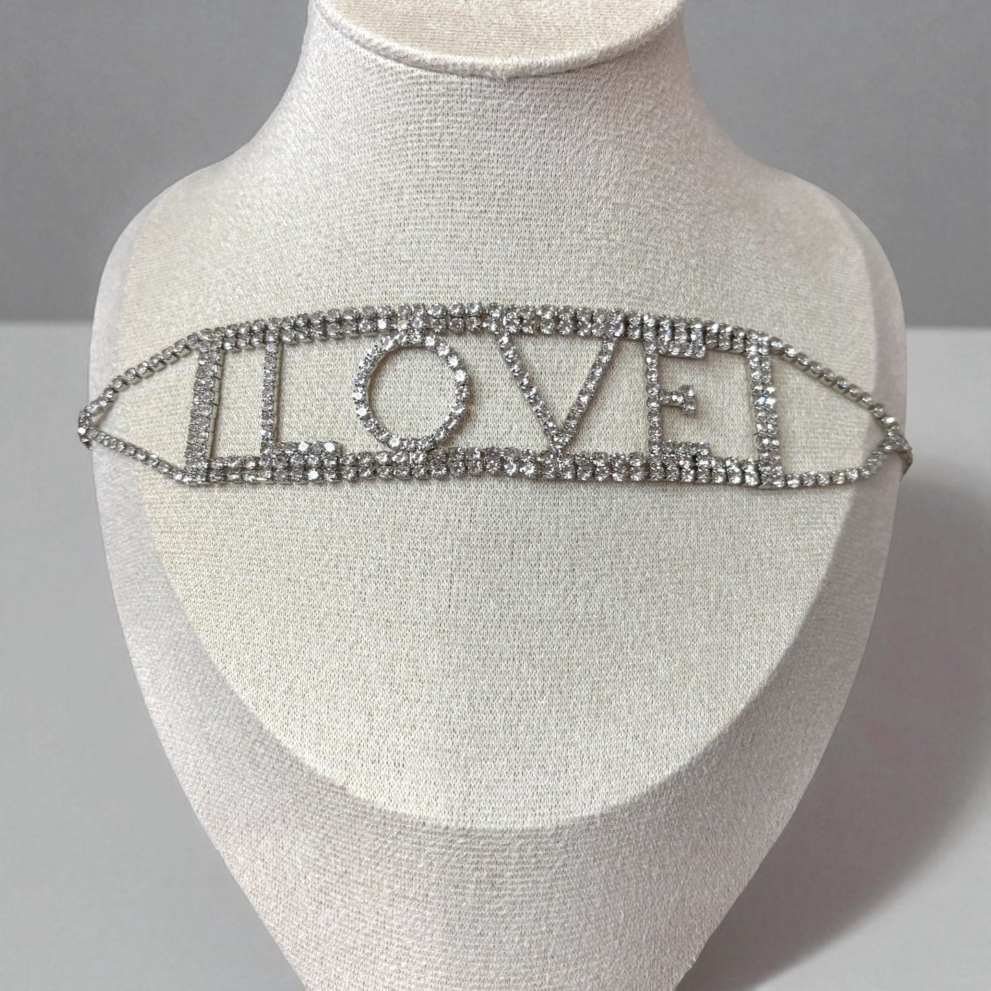 Full Rhinestone Choker Necklace