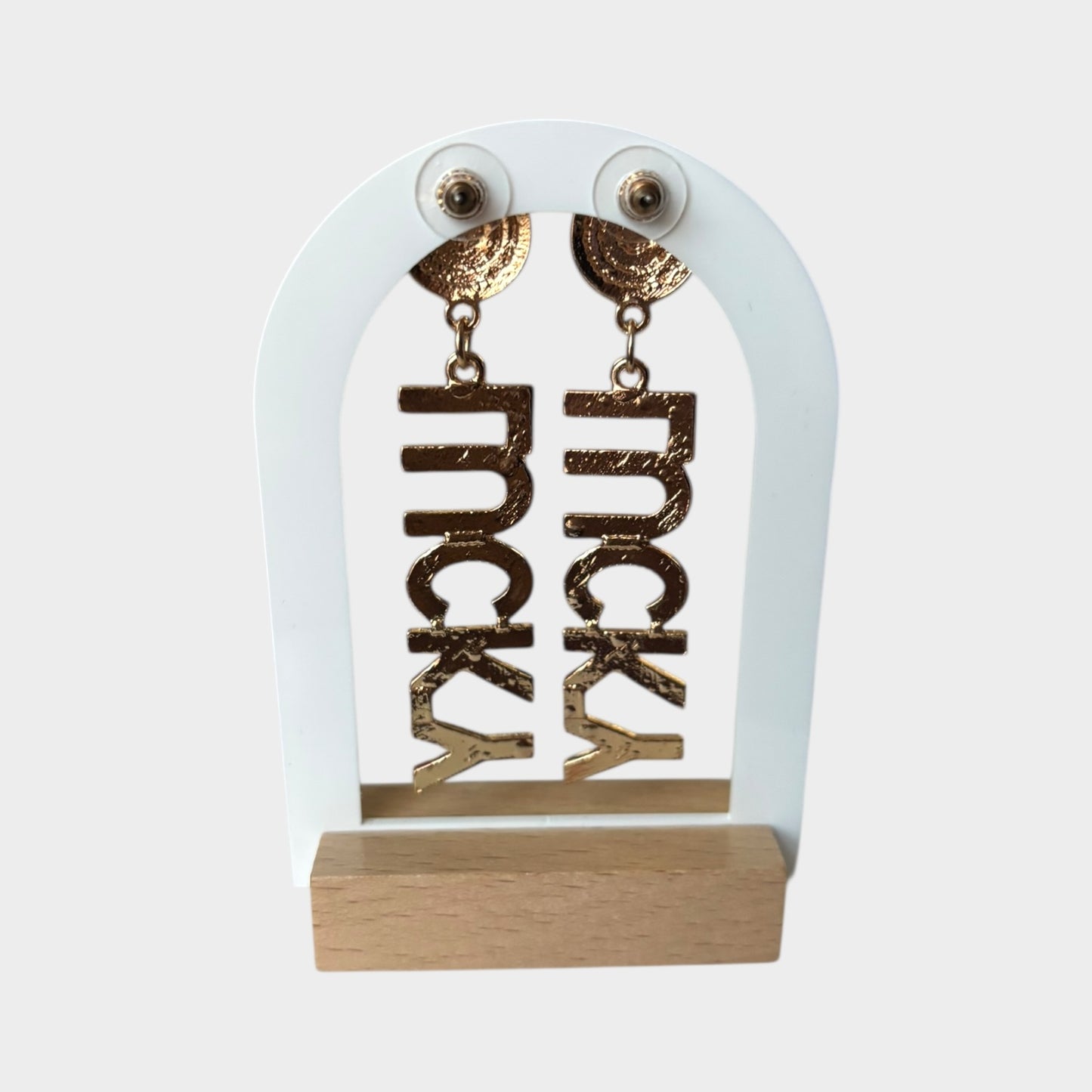 Lucky Statement Drop Earrings