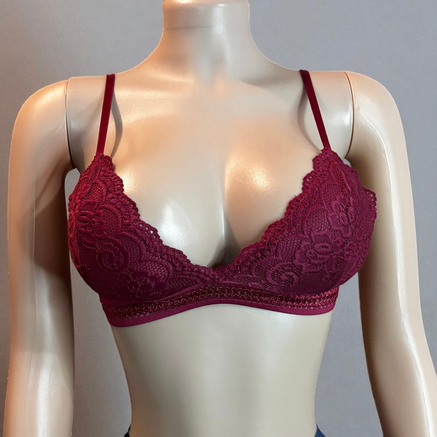 French Style Floral Lace Bralette