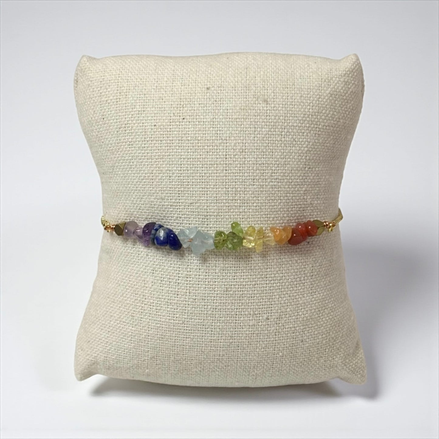 Natural Chip Healing Stone Crystal Bracelet
