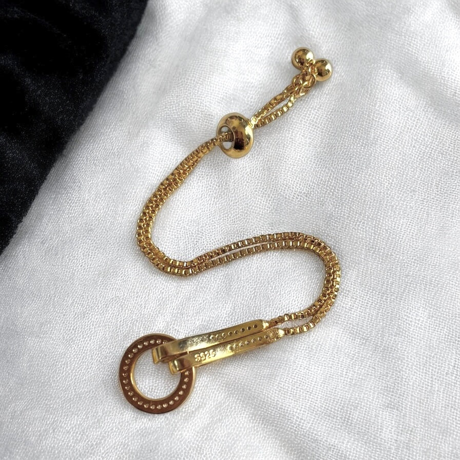 Round Snake Chain Bracelet