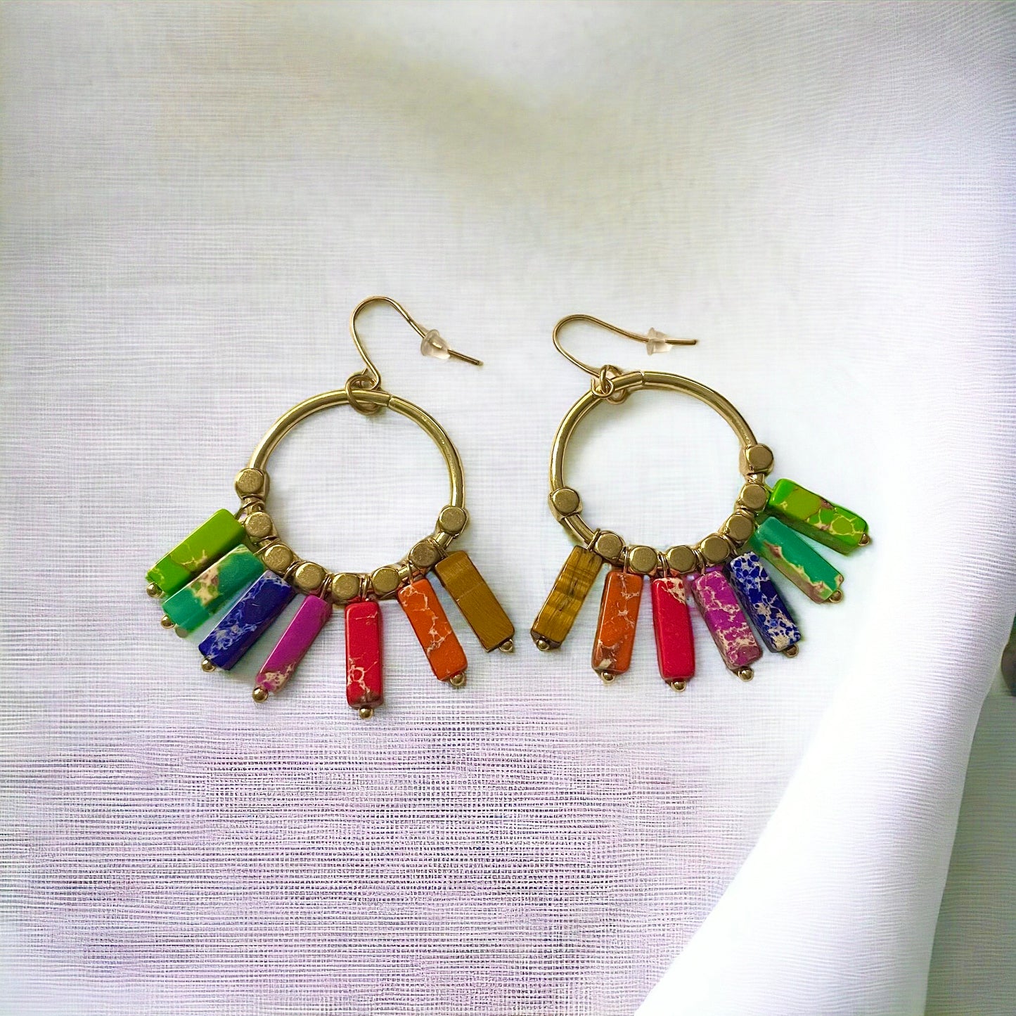 Colorful Vintage Dangle Earring