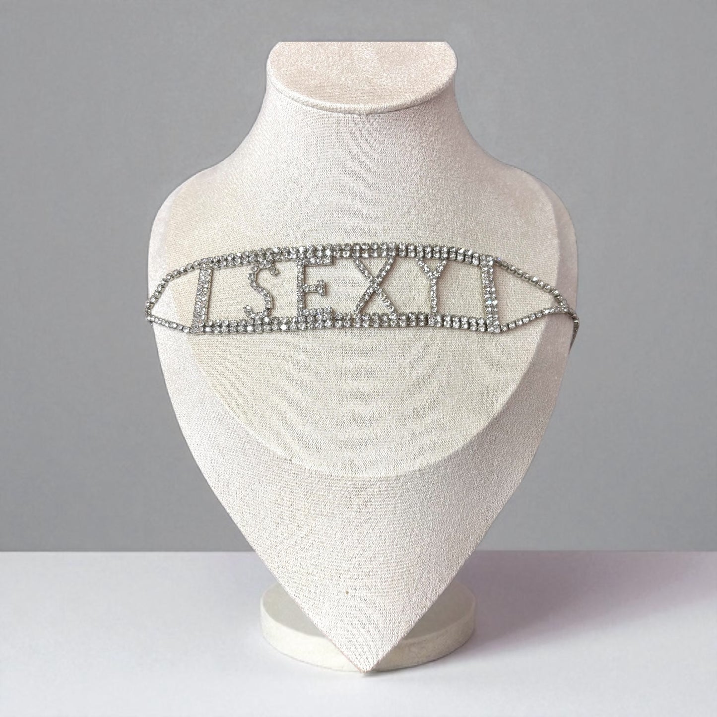 Full Rhinestone Choker Necklace