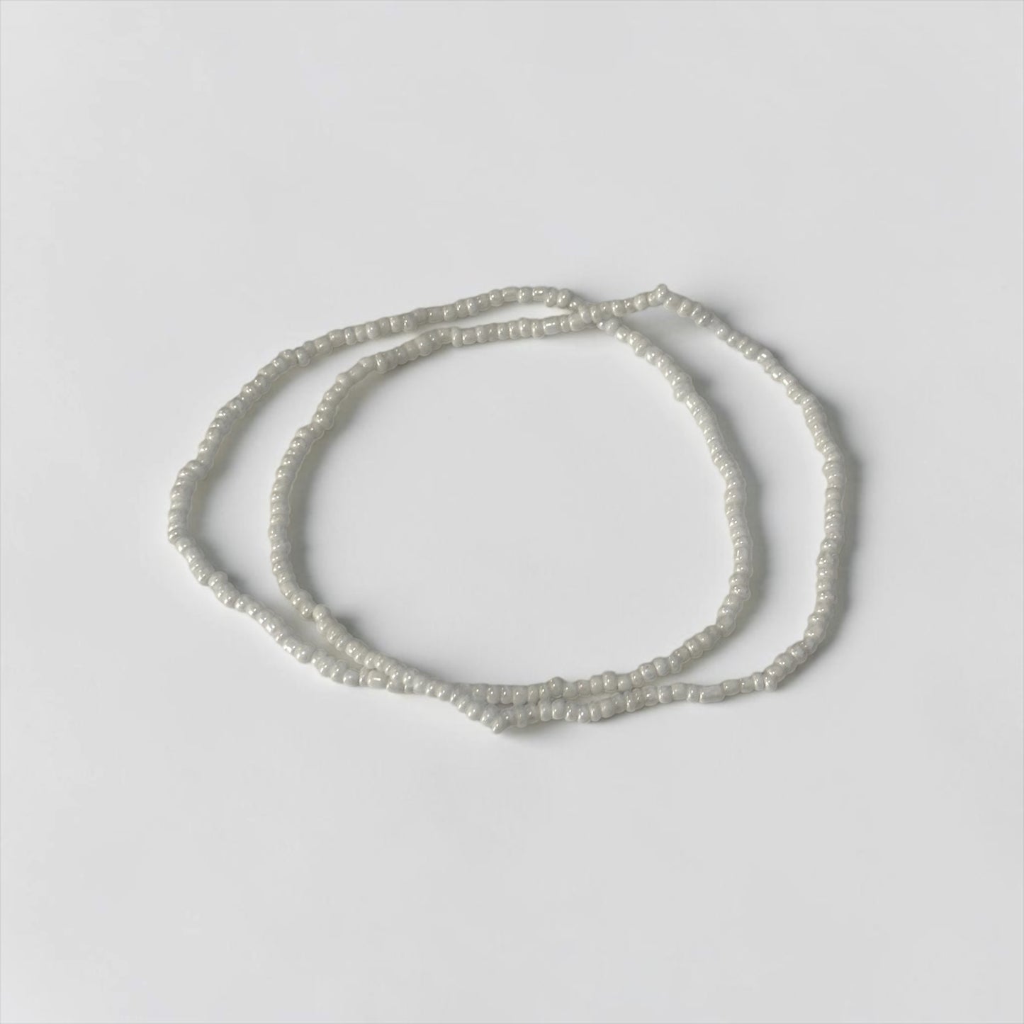 Coastal Charm Shell & Beaded Anklet Set