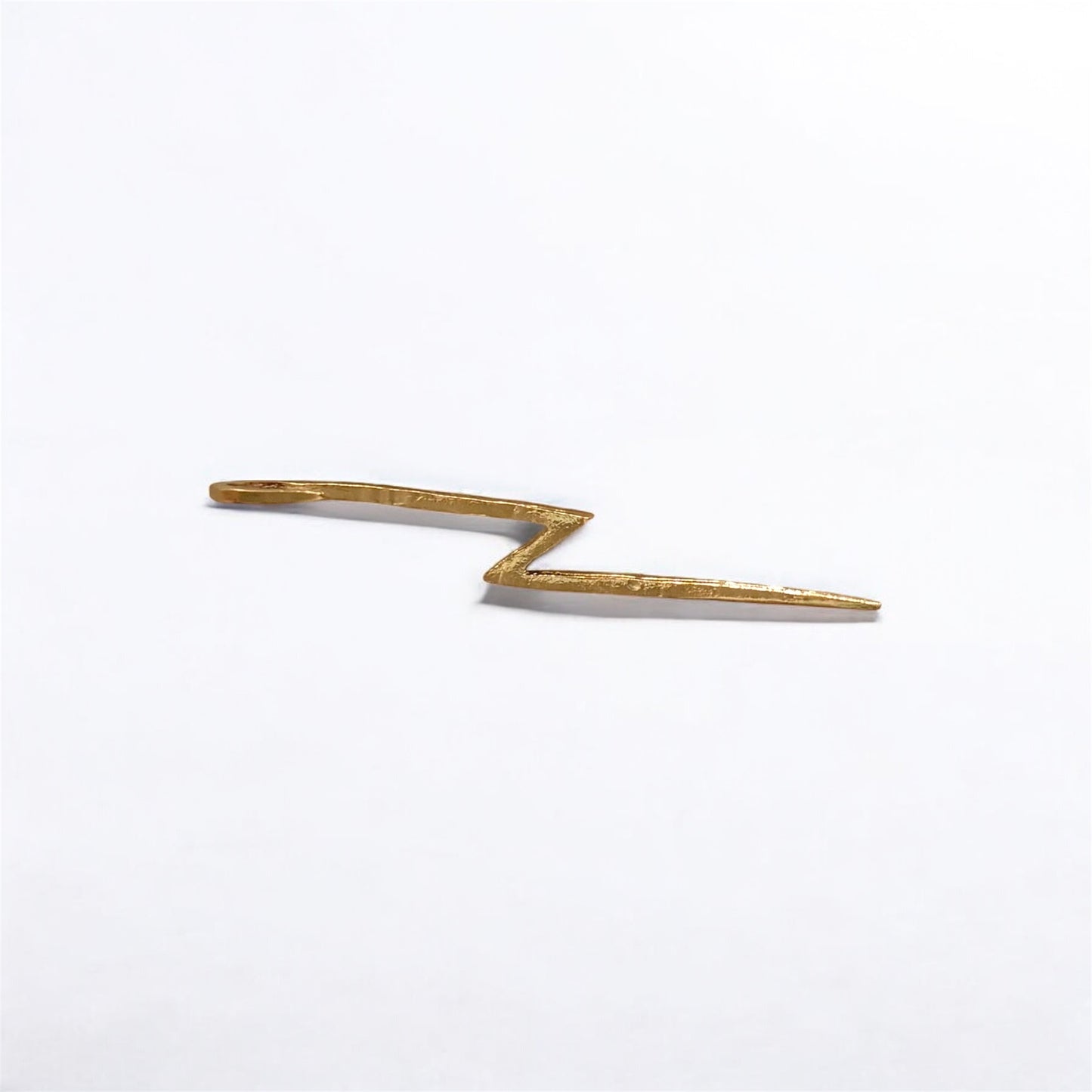 One Piece Crystals Gold Earring