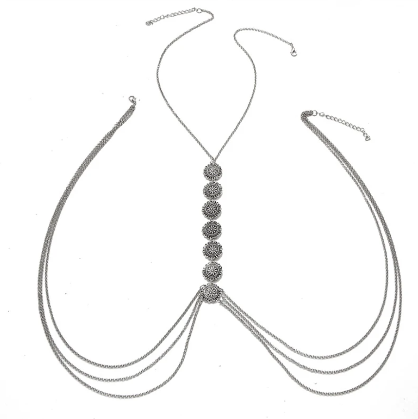 Harness Belly Chest Body Chain