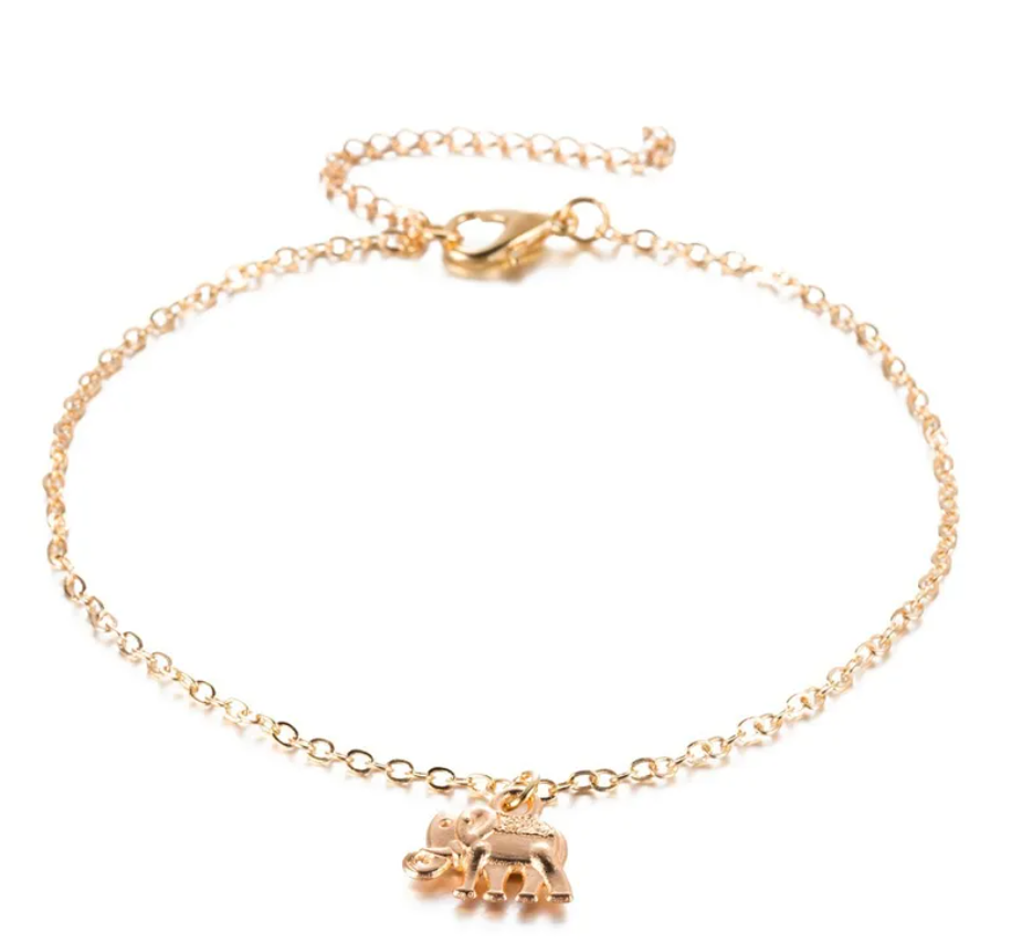 Elephant Pendant Bracelet