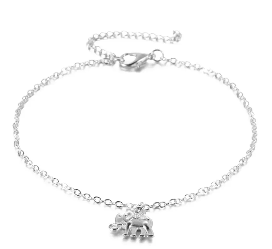 Elephant Pendant Bracelet