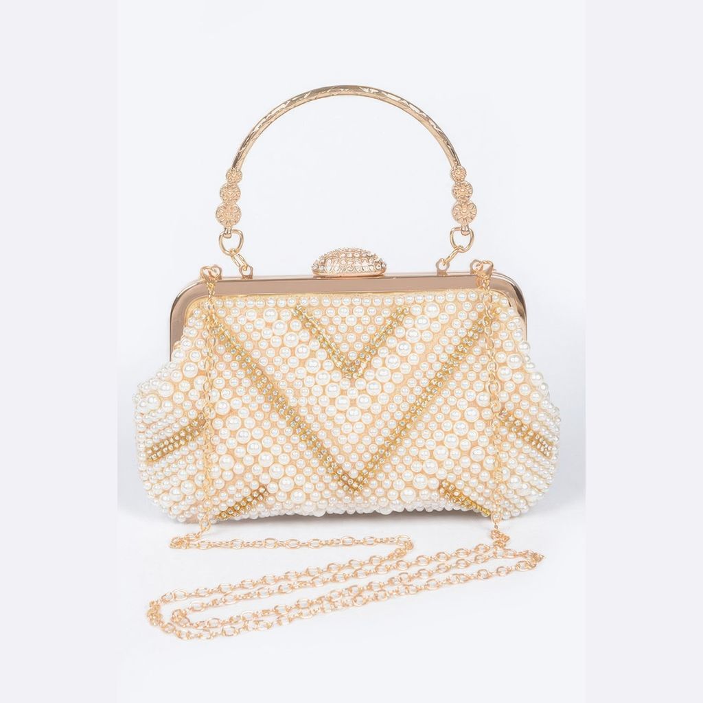 Pearl Party Clutch