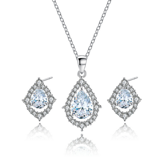 Luxury Necklace and Earrings Set