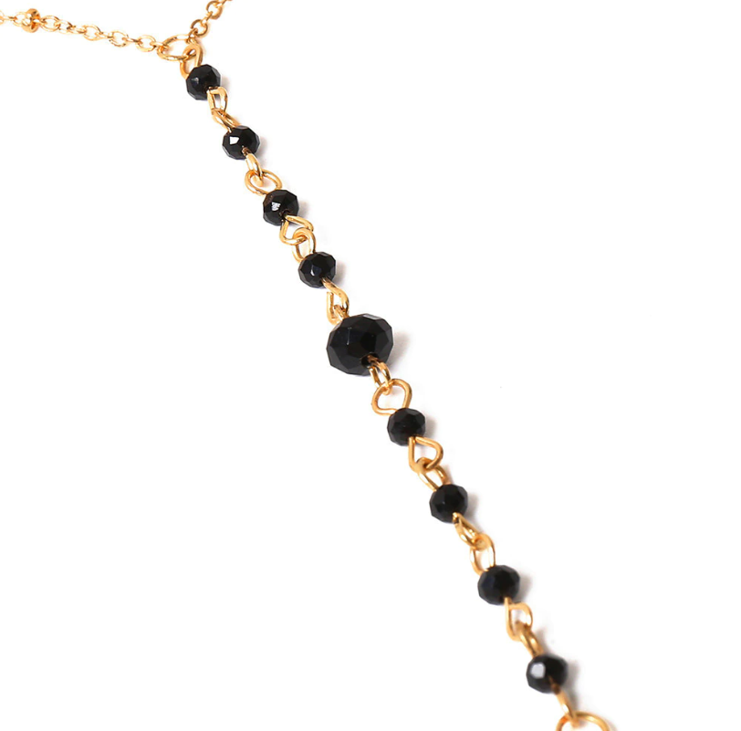 Collar elegante con cadena para el cuerpo y el vientre