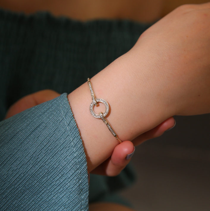 Round Snake Chain Bracelet