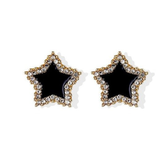 Star Crystal Small Stud Earrings