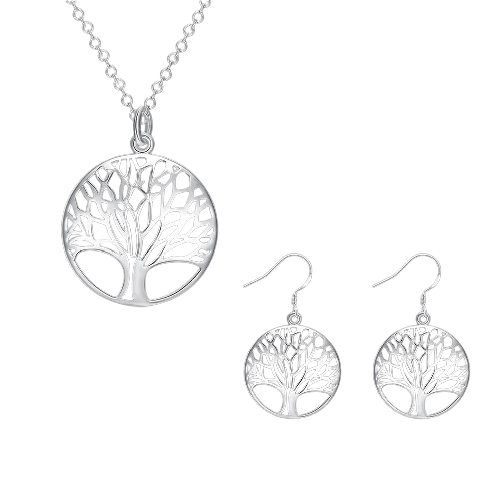 Classic Tree Pendant Set