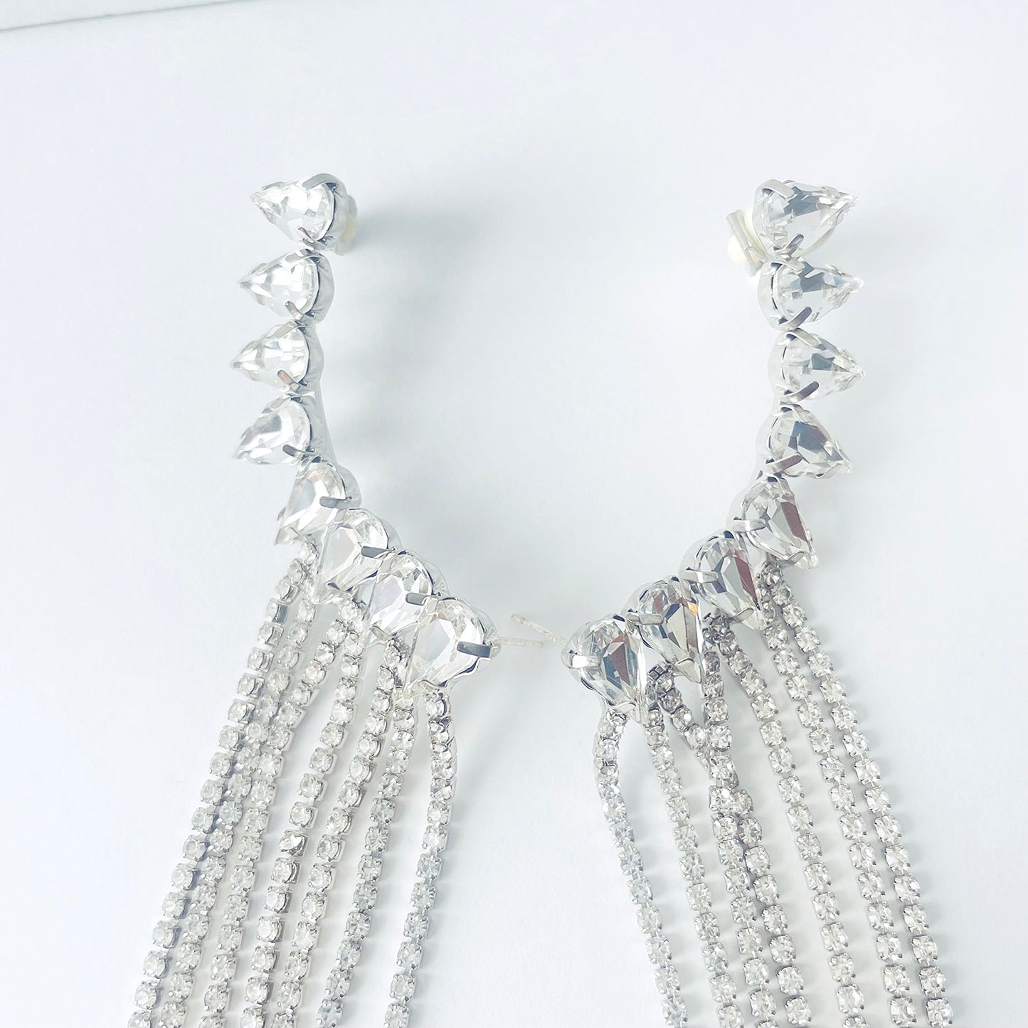 Sophisticated Rhinestone Earrings for Evening Glam