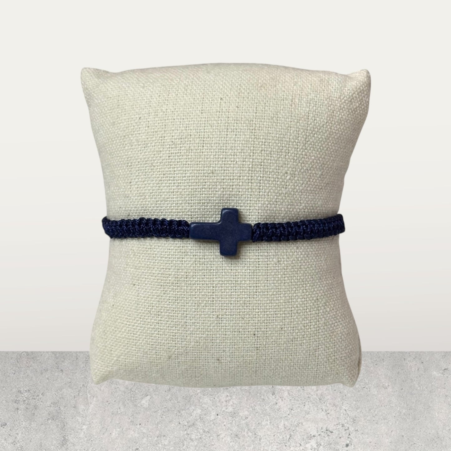 Braided Cross Adjustable Bracelet