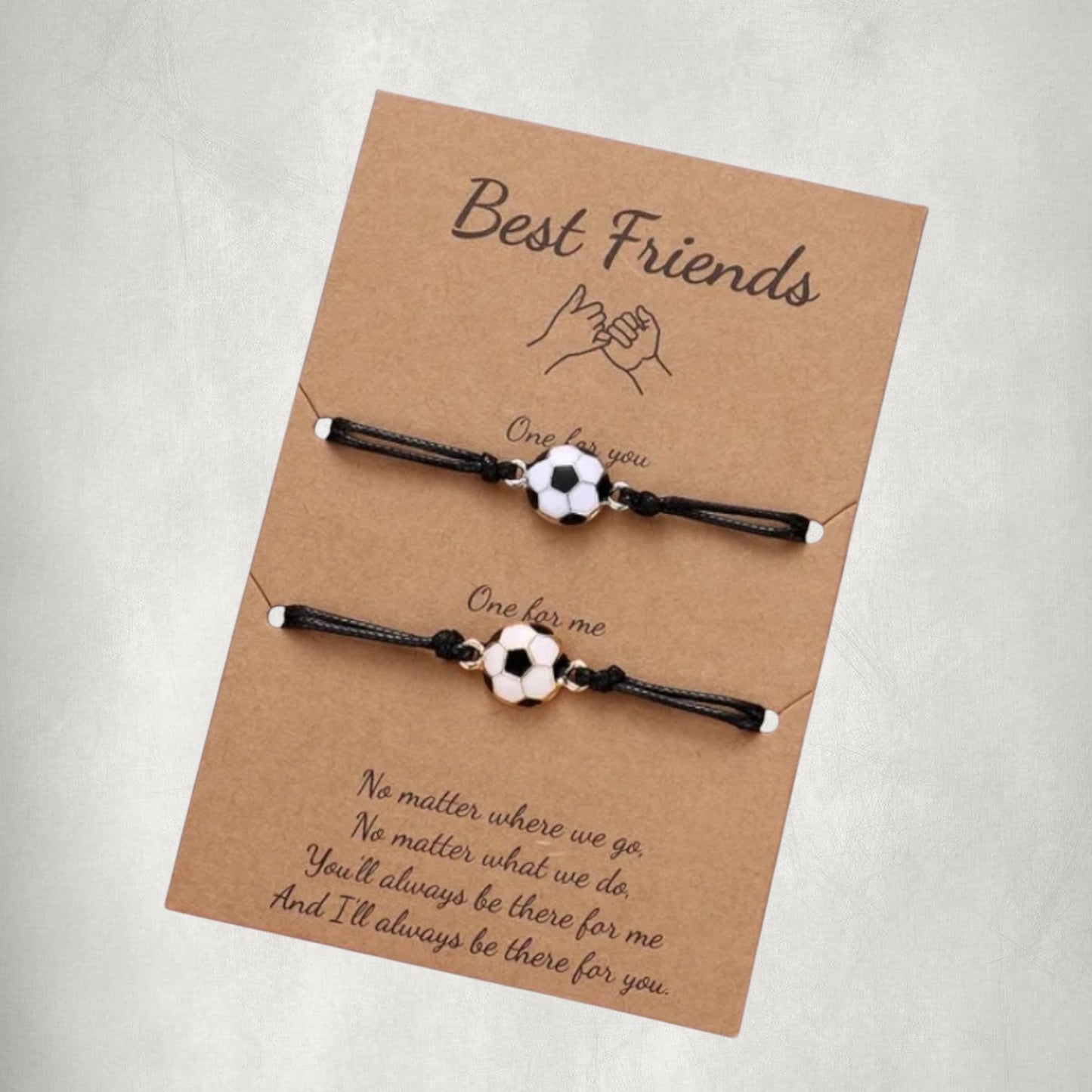 Best Friend Unisex Drawstring Bracelets
