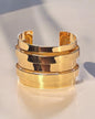 Solid Wide Women Cuff Bracelet