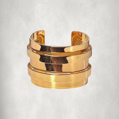 Solid Wide Women Cuff Bracelet