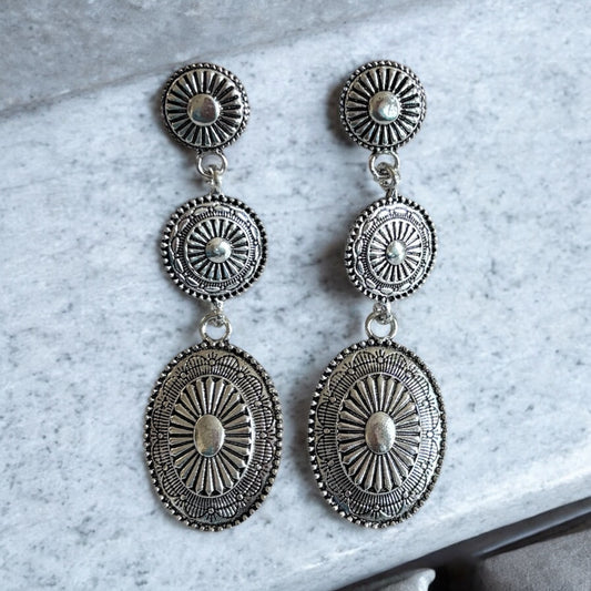 Vintage Long Dangle Earrings