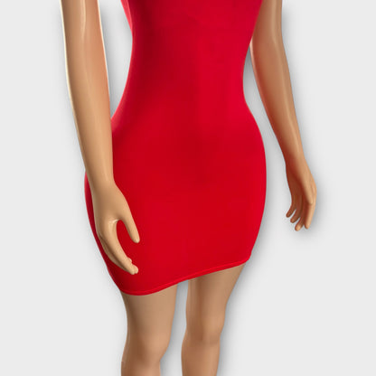 Sexy Sleeveless Thin Soft Mini Dress