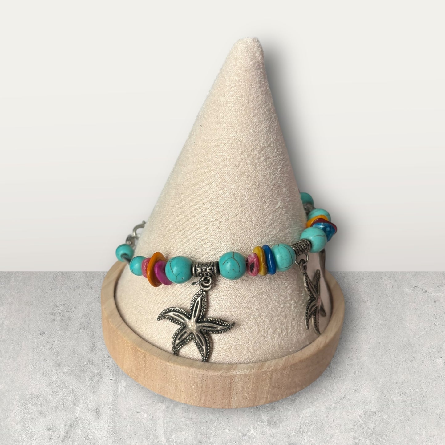 Starfish Beach Style Ankle Bracelet