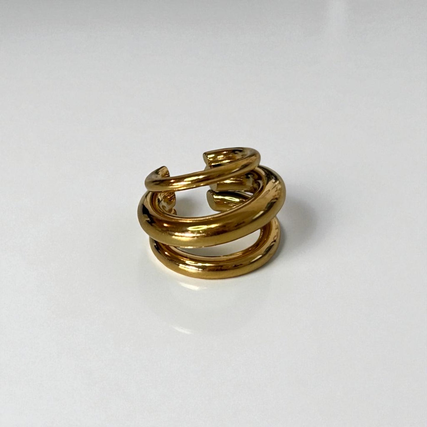 1 Ear Clip Waterproof Metal Earring