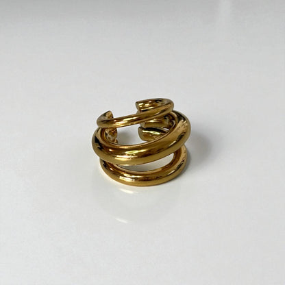 1 Ear Clip Waterproof Metal Earring
