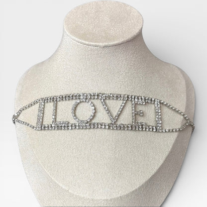 Full Rhinestone Choker Necklace