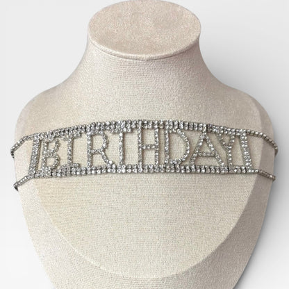 Full Rhinestone Choker Necklace