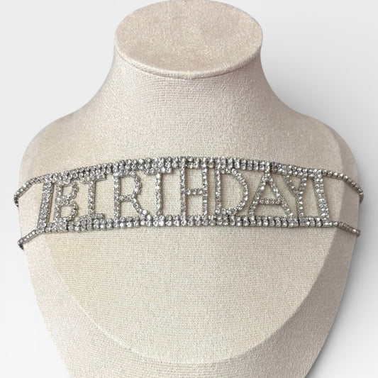 Full Rhinestone Choker Necklace