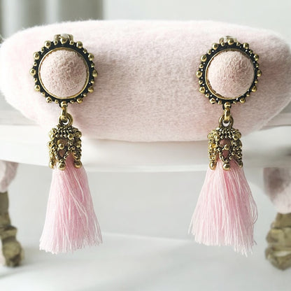 Vintage Women Velvet Earrings
