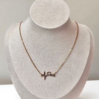 Stethoscope Heartbeat Necklace