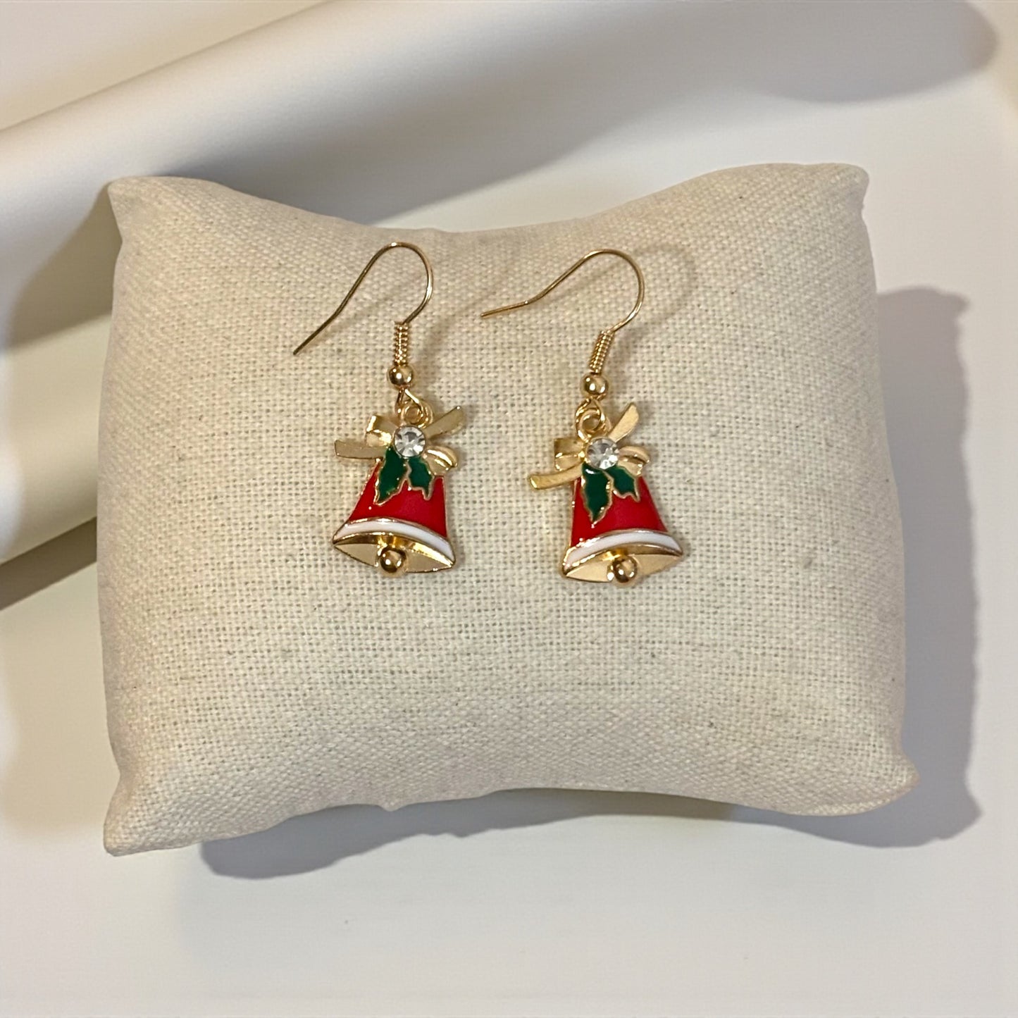 Gold Bell Small Drop Earring