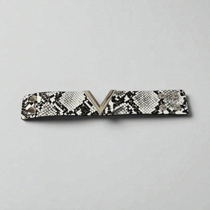 V Shape Wide Charm Cuff Wrap Bracelet