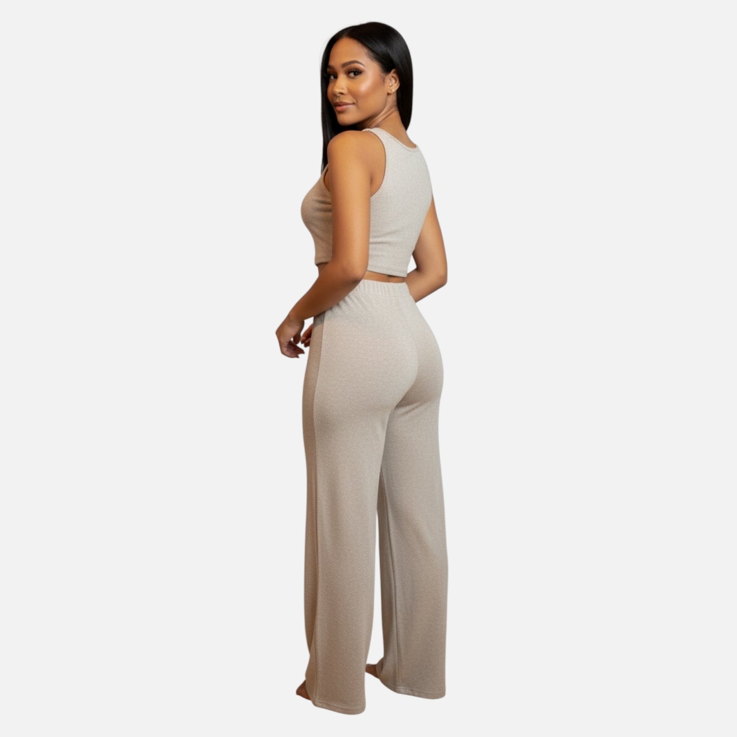 Conjunto gris de 2 piezas