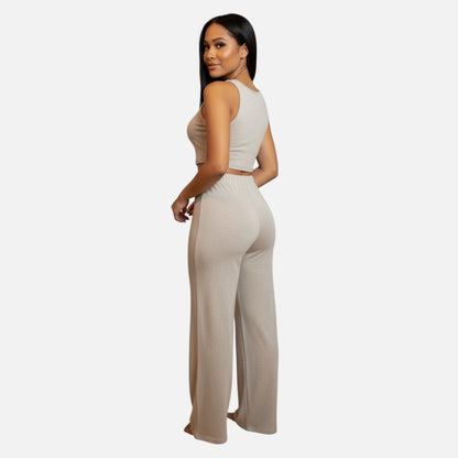 Conjunto gris de 2 piezas