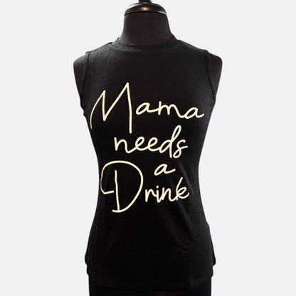Mamá necesita una camiseta gráfica para beber
