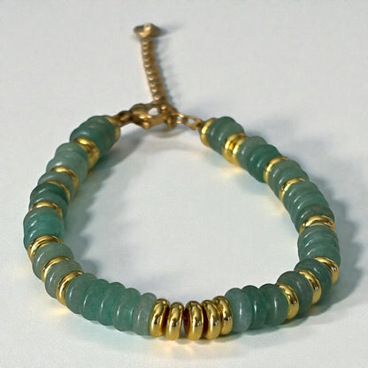 Precious Stone Beaded Bracelet