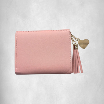 Pink Small Women PU Leather Wallet