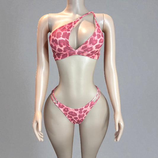One Side Shoulder Women Bikini