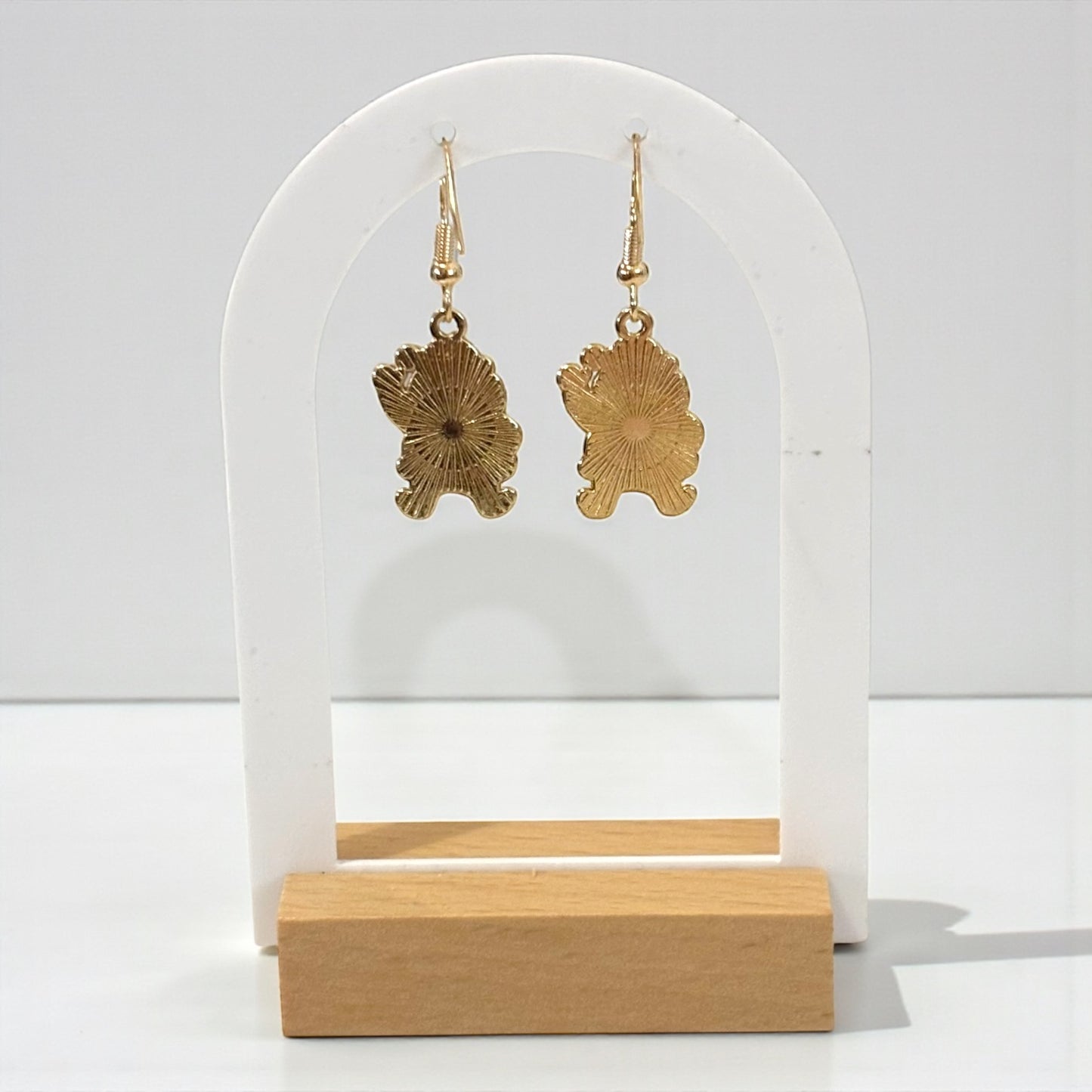 Happy Santa Small Earring