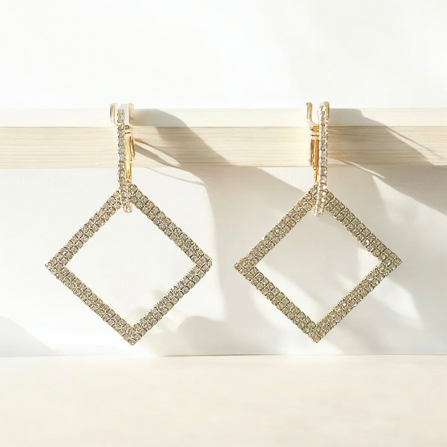 Square Dangle Night Out Earring