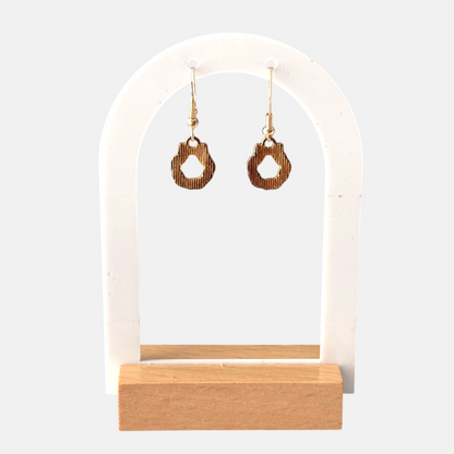 Small Wreath Drop Earring