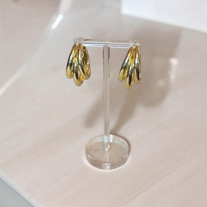 Chunky Lightweight Hoop Earrings