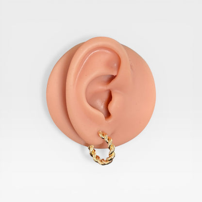 Petite Gold Hoop Earrings